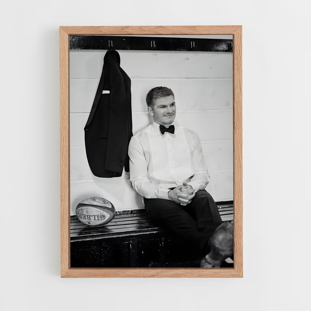 Poster Owen de farrell – affiche Rugby (vue 4)
